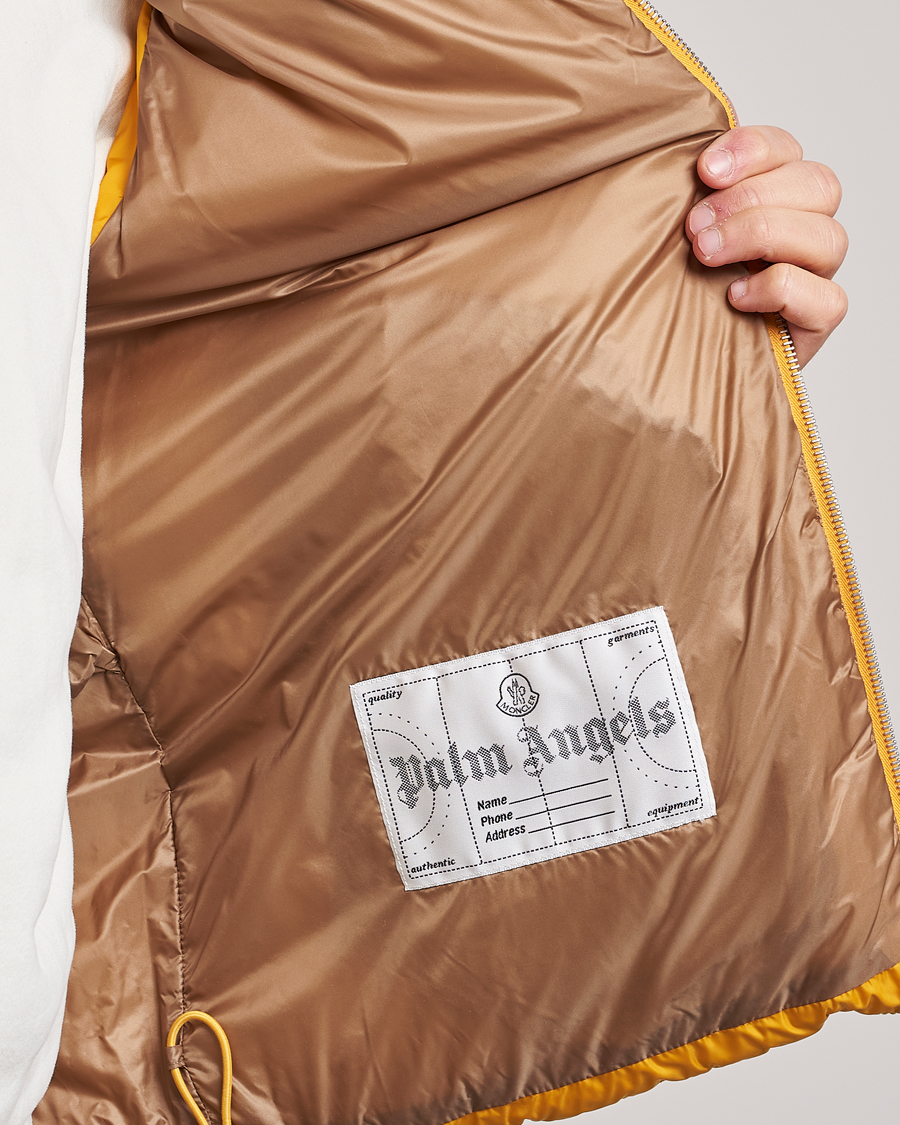 Herren | 8 Moncler Genius Palm Angels Rodman Down Vest Yellow | Moncler Genius | 8 Palm Angels Rodman Down Vest Yellow