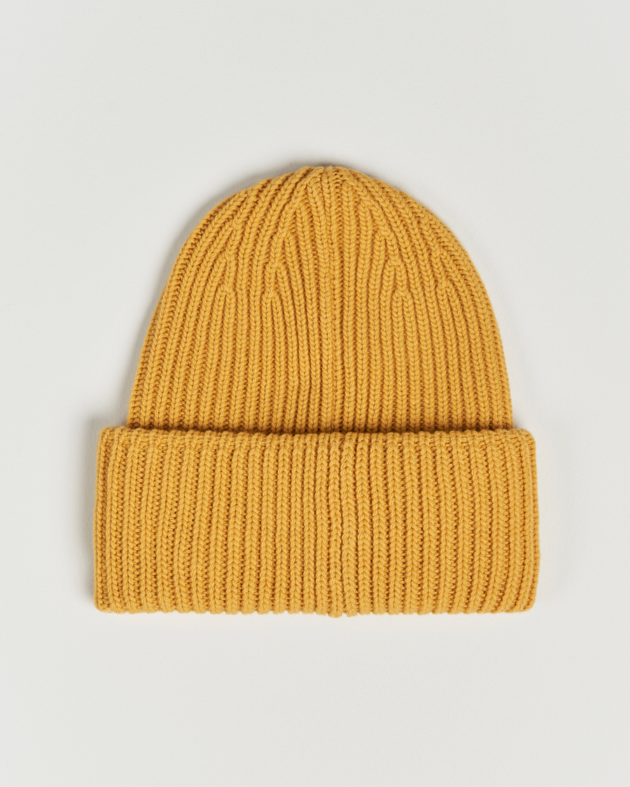 Herren | 8 Moncler Genius Palm Angels Wool Beanie Yellow | Moncler Genius | 8 Palm Angels Wool Beanie Yellow