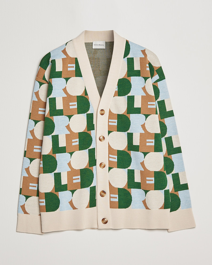 Herren | Pullover | Drôle de Monsieur | Le Cardigan White/Beige