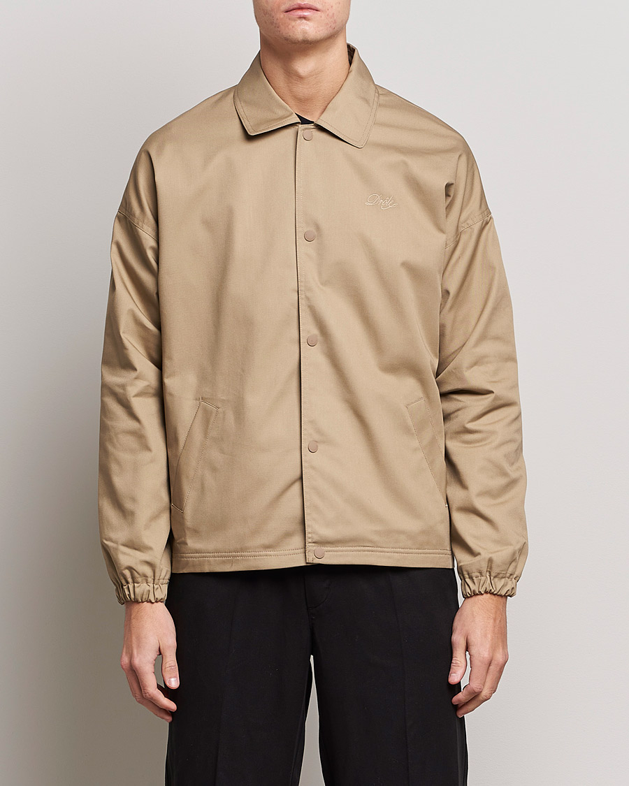 Herren | Jacken | Drôle de Monsieur | Varsity Jacket Beige