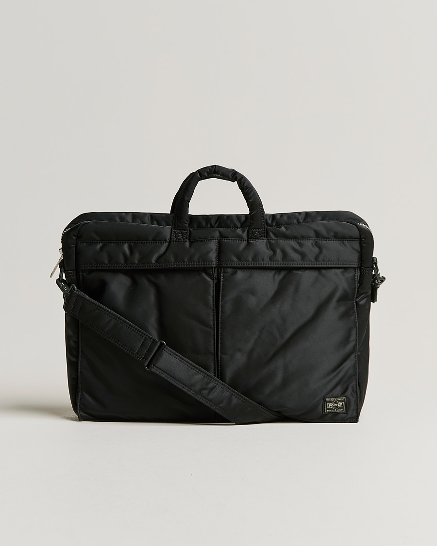 Herren | Porter-Yoshida & Co. Tanker 2Way Briefcase Black | Porter-Yoshida & Co. | Tanker 2Way Briefcase Black