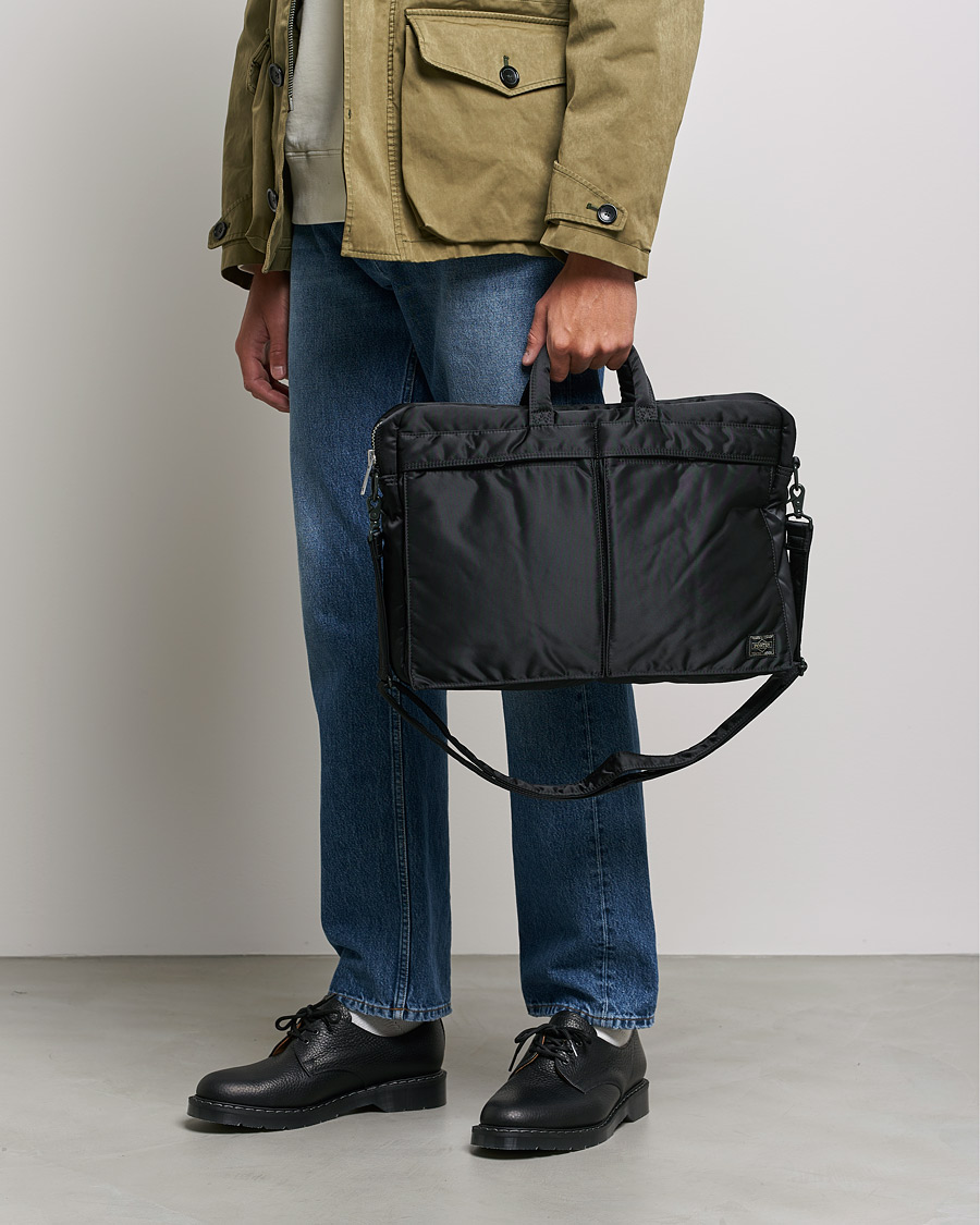 Herren | Porter-Yoshida & Co. Tanker 2Way Briefcase Black | Porter-Yoshida & Co. | Tanker 2Way Briefcase Black