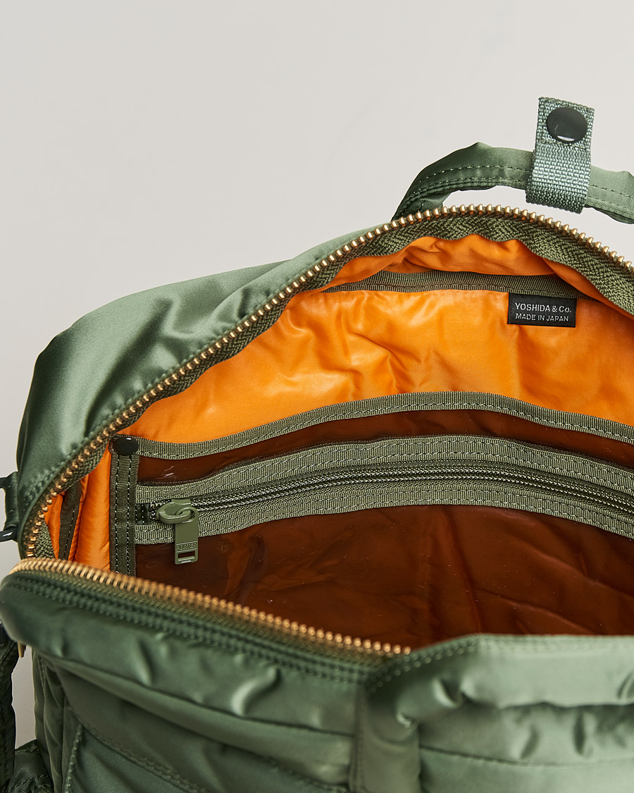 Herren | Porter-Yoshida & Co. Tanker 3Way Briefcase Sage Green | Porter-Yoshida & Co. | Tanker 3Way Briefcase Sage Green