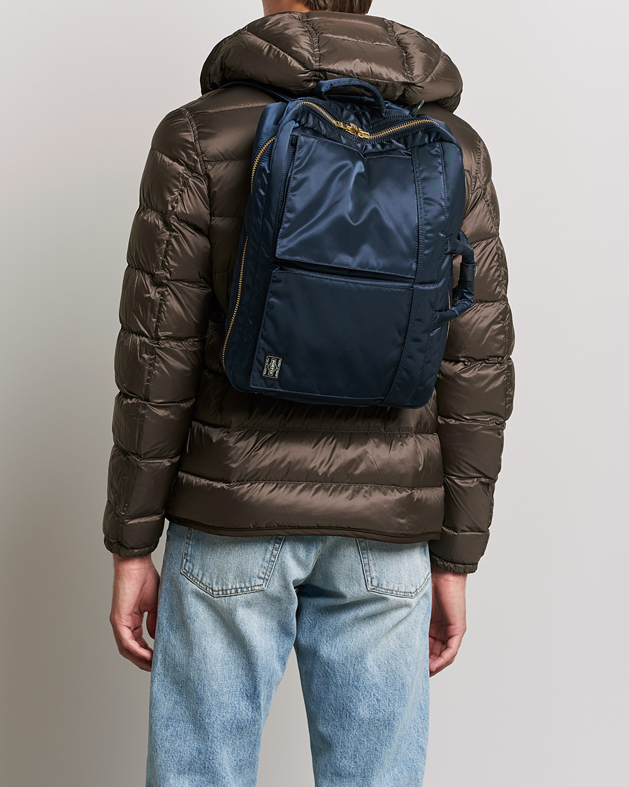 Herren | Porter-Yoshida & Co. Tanker 3Way Briefcase Iron Blue | Porter-Yoshida & Co. | Tanker 3Way Briefcase Iron Blue