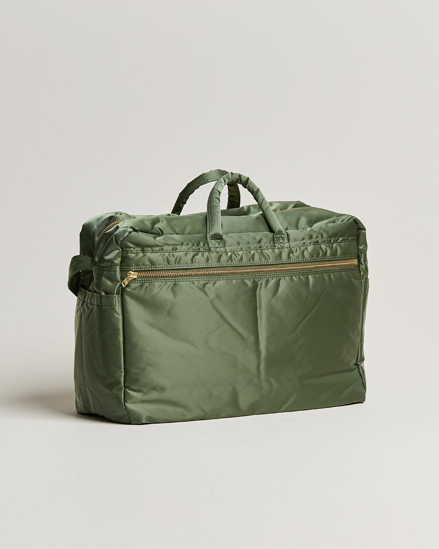Herren | Porter-Yoshida & Co. Tanker 2Way Boston Weekender Sage Green | Porter-Yoshida & Co. | Tanker 2Way Boston Weekender Sage Green
