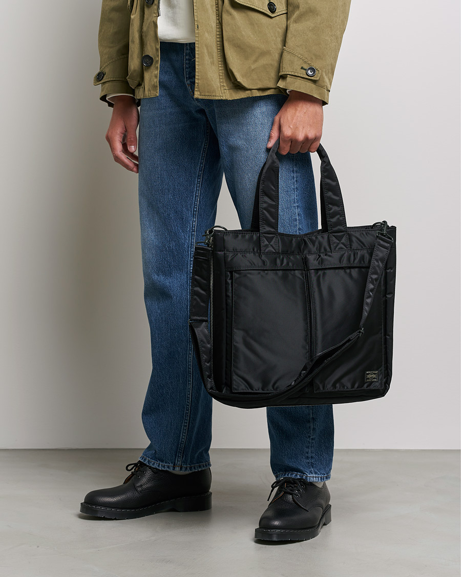 Herren | Porter-Yoshida & Co. Tanker Tote Bag Black | Porter-Yoshida & Co. | Tanker Tote Bag Black