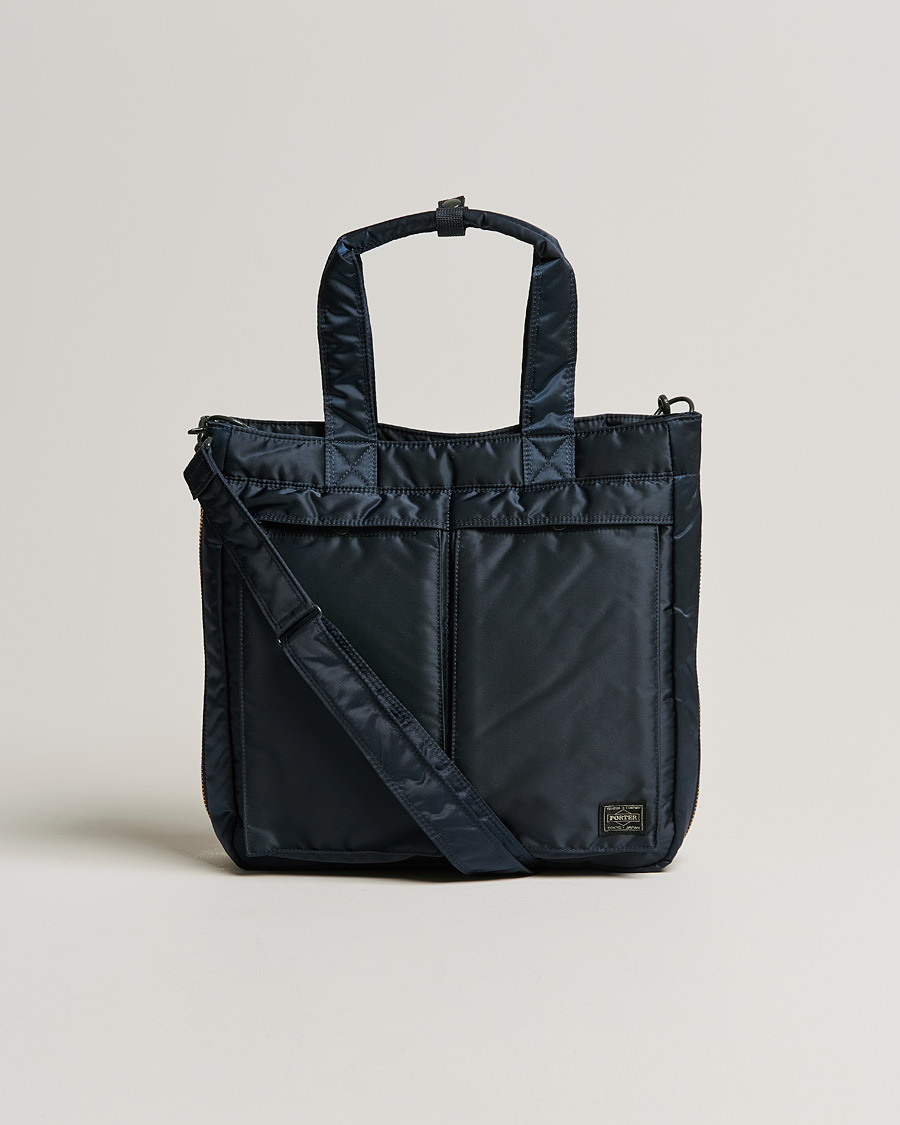 Herren | Porter-Yoshida & Co. Tanker Tote Bag Iron Blue | Porter-Yoshida & Co. | Tanker Tote Bag Iron Blue