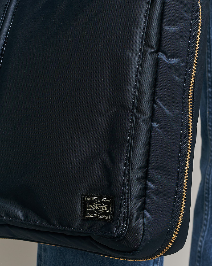 Herren | Porter-Yoshida & Co. Tanker Tote Bag Iron Blue | Porter-Yoshida & Co. | Tanker Tote Bag Iron Blue