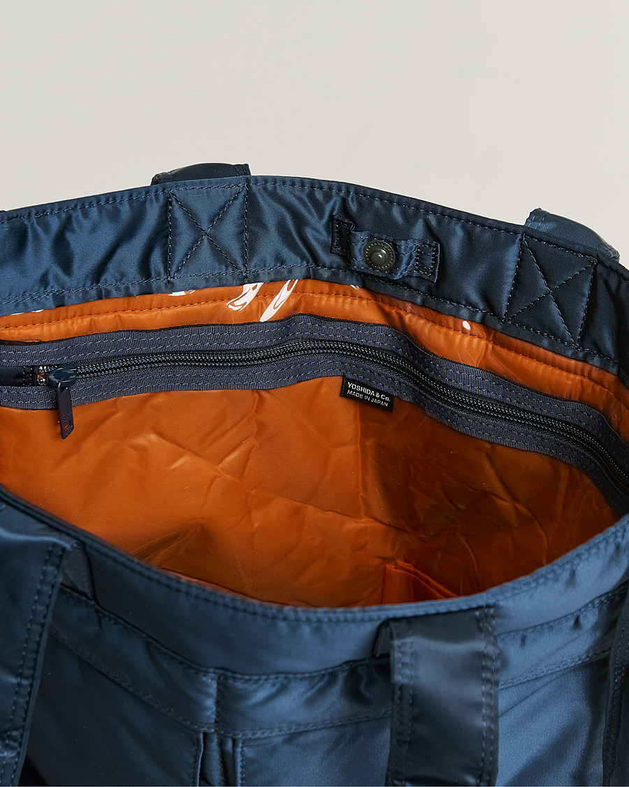 Herren | Porter-Yoshida & Co. Tanker Tote Bag Iron Blue | Porter-Yoshida & Co. | Tanker Tote Bag Iron Blue