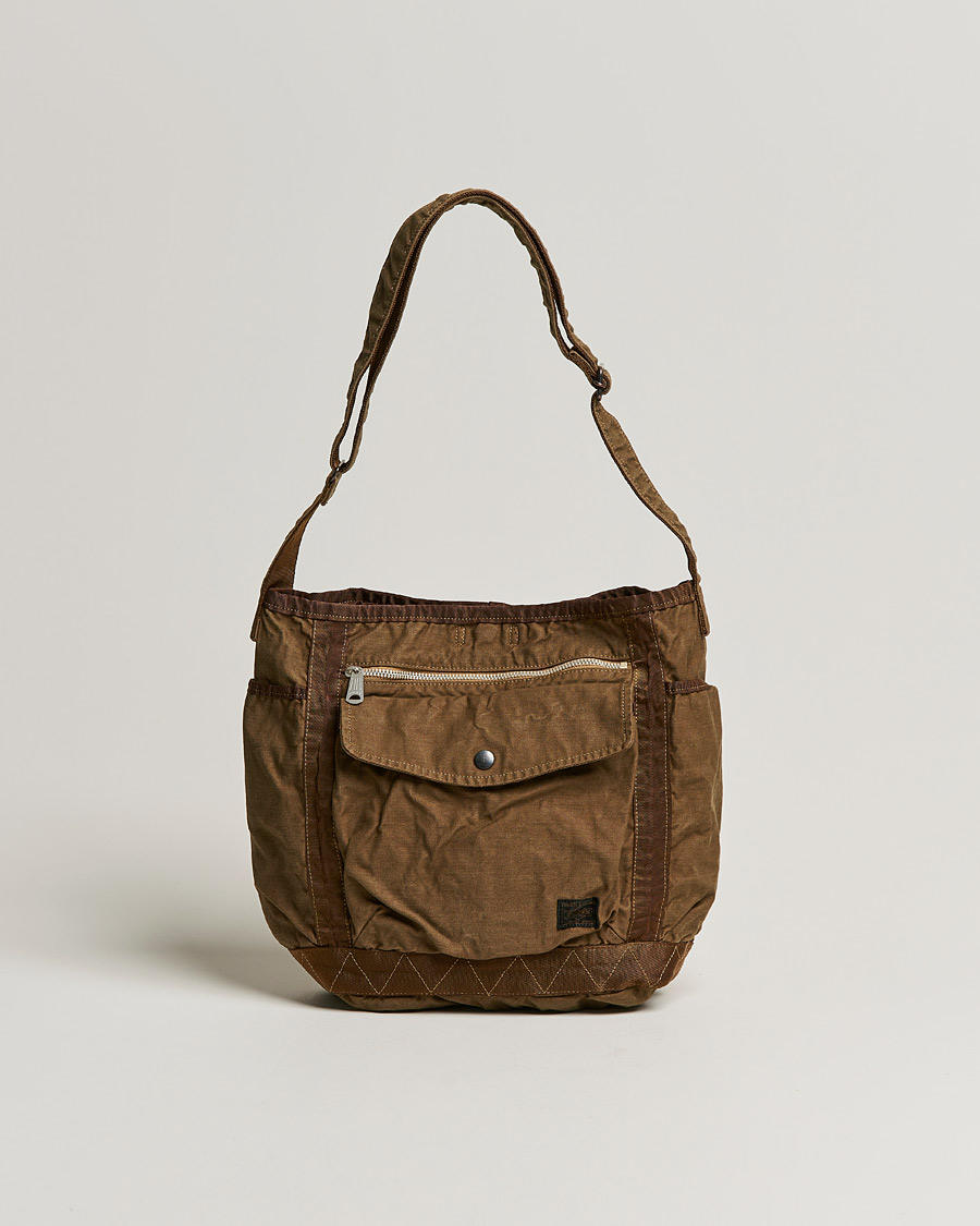 Herren | Porter-Yoshida & Co. Crag Shoulder Bag Coyote | Porter-Yoshida & Co. | Crag Shoulder Bag Coyote