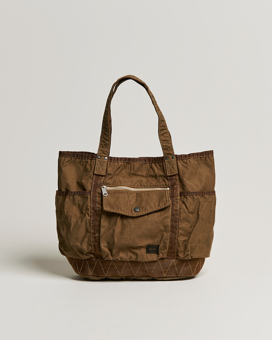 Herren | Porter-Yoshida & Co. Crag Tote Bag Coyote | Porter-Yoshida & Co. | Crag Tote Bag Coyote