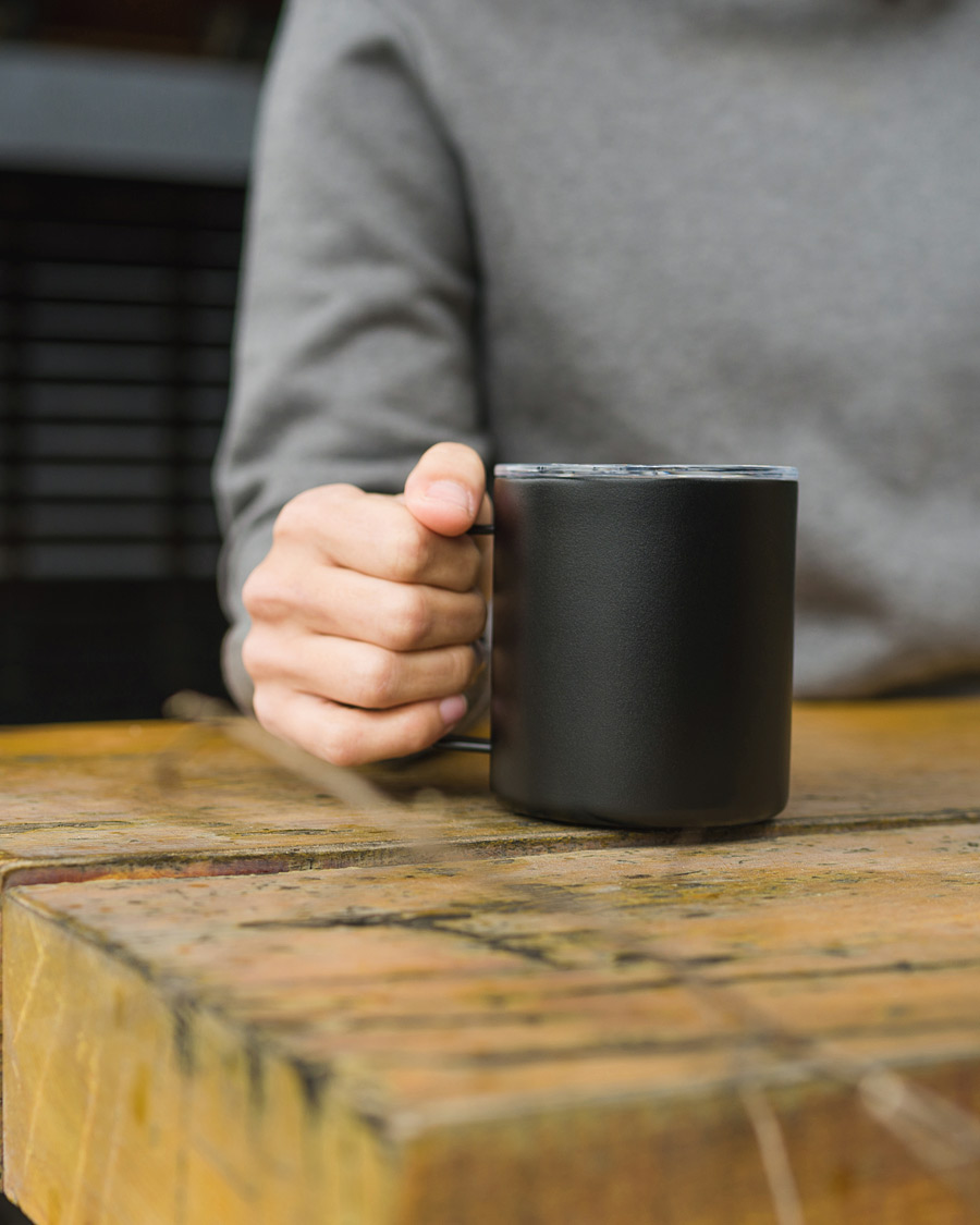 Herren | MiiR 12oz Insulated Camp Cup Black | MiiR | 12oz Insulated Camp Cup Black