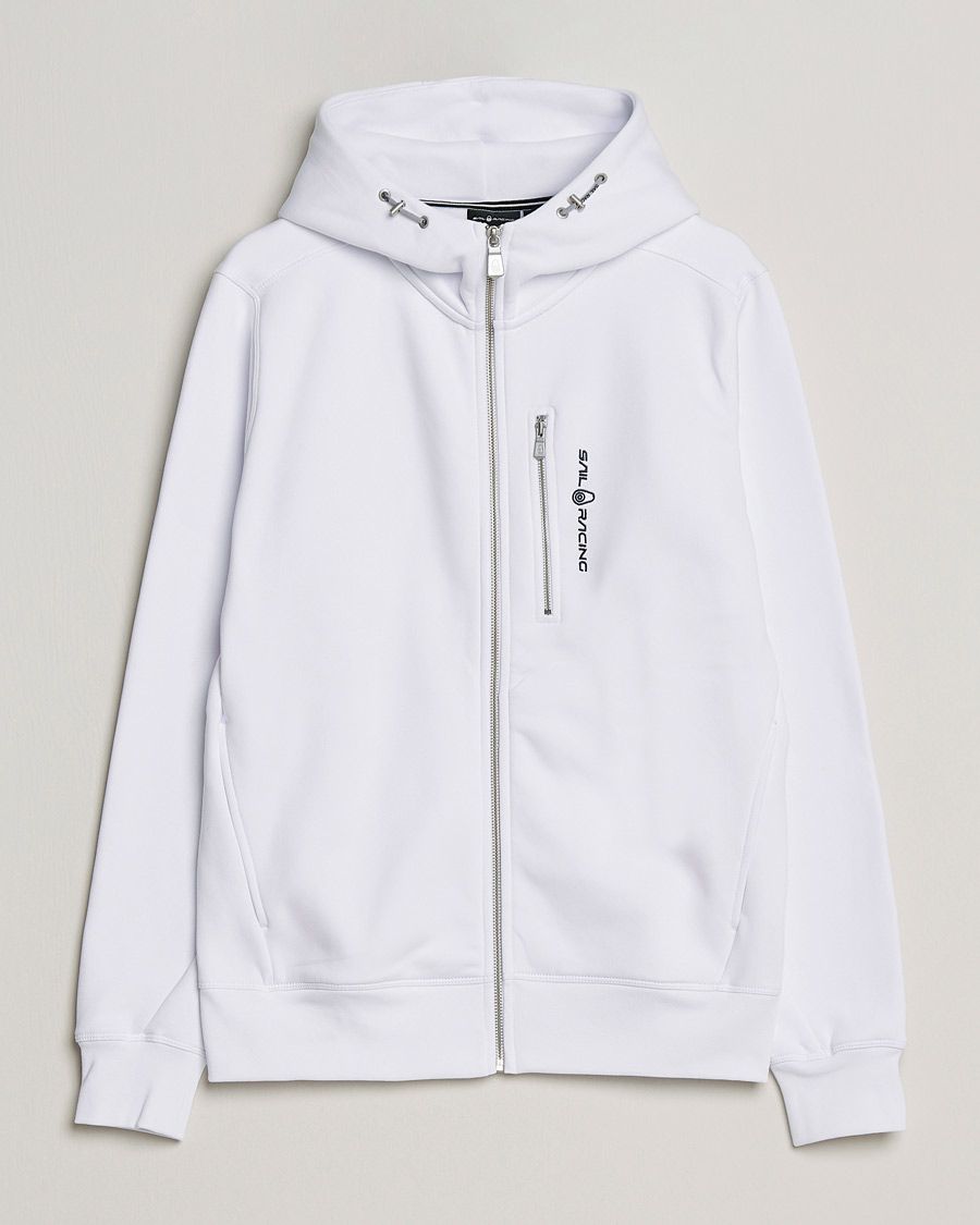 Herren | Pullover | Sail Racing | Bowman Full Zip Hoodie White
