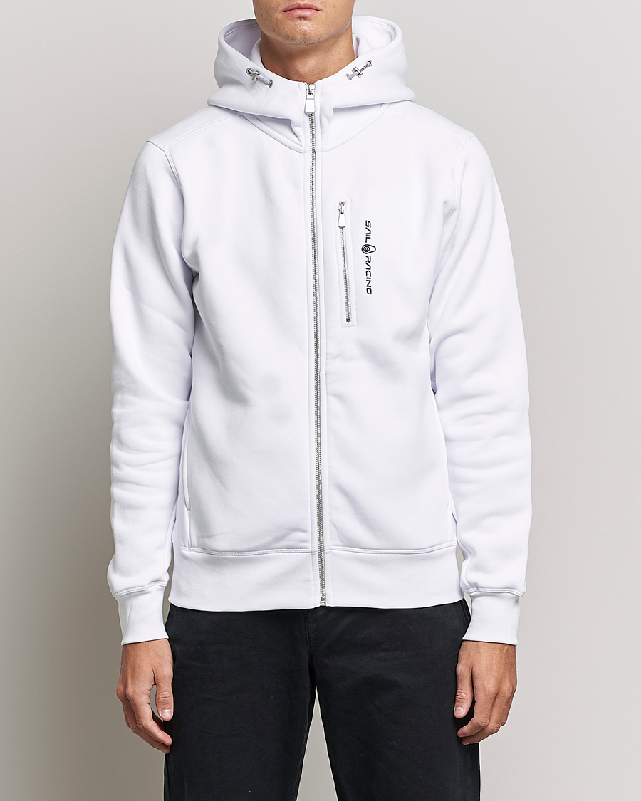 Herren | Pullover | Sail Racing | Bowman Full Zip Hoodie White
