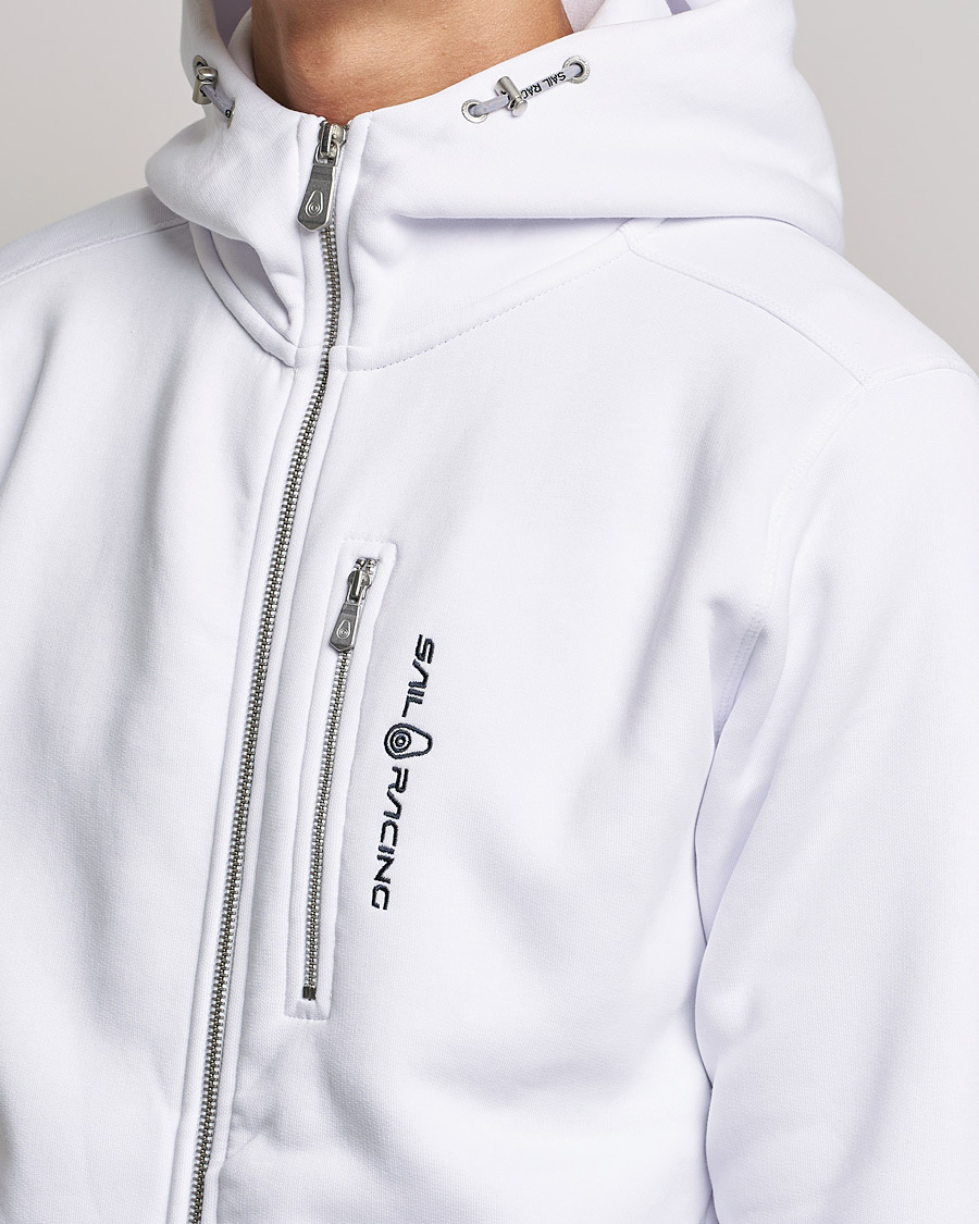 Herren | Pullover | Sail Racing | Bowman Full Zip Hoodie White