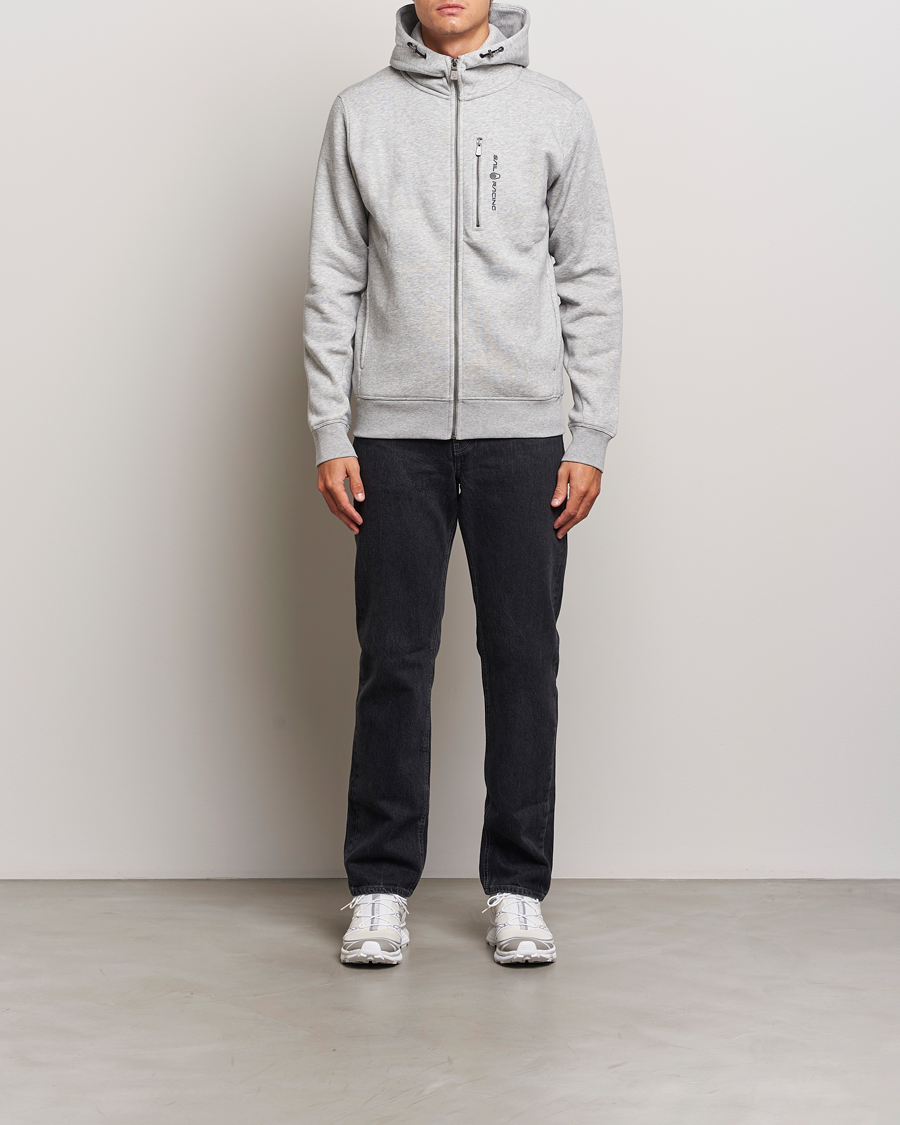 Herren | Pullover | Sail Racing | Bowman Full Zip Hoodie Grey Melange