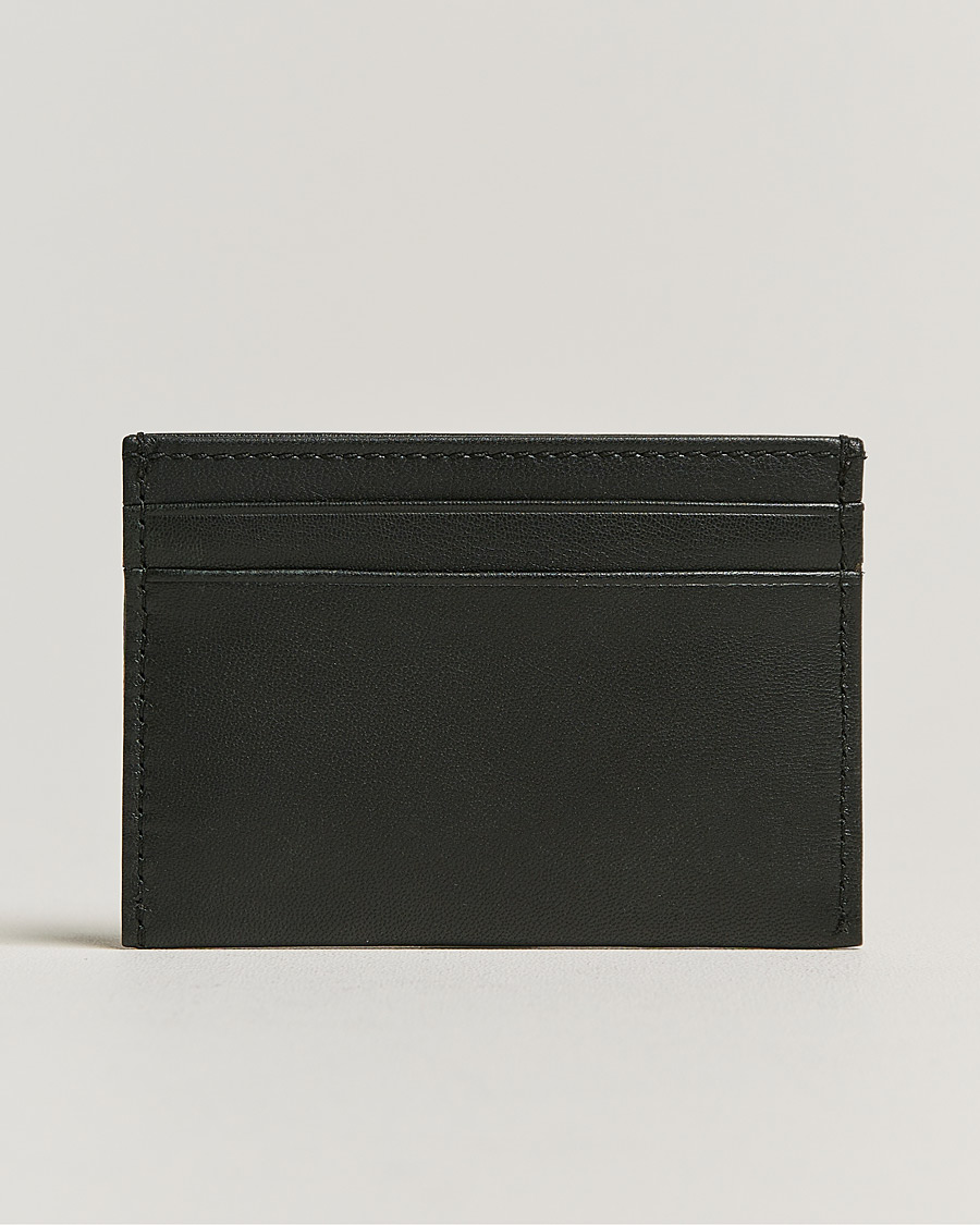Herren | Kartenetui | BOSS BLACK | Signature Leather Card Holder Black