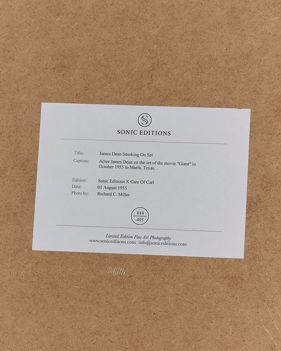 Herren | Sonic Editions Framed James Dean On Set | Sonic Editions | Framed James Dean On Set