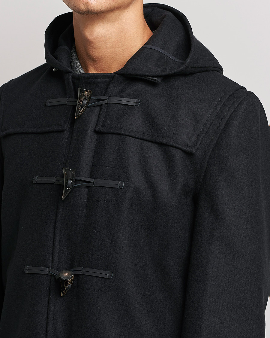 Herren | Jacken | Gloverall | Cashmere Blend Duffle Coat Black