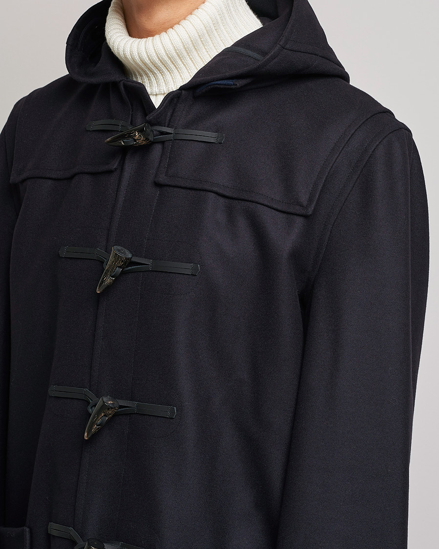 Herren | Jacken | Gloverall | Cashmere Blend Duffle Coat Navy