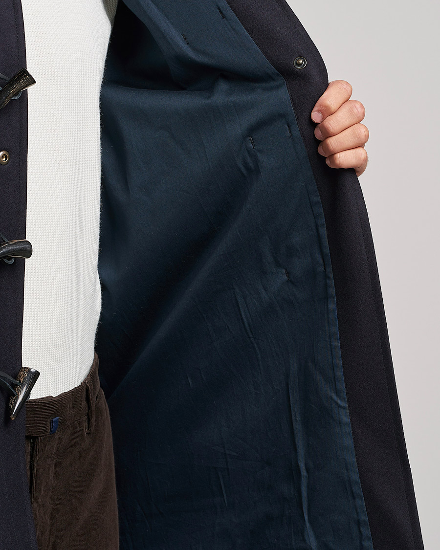 Herren | Jacken | Gloverall | Cashmere Blend Duffle Coat Navy