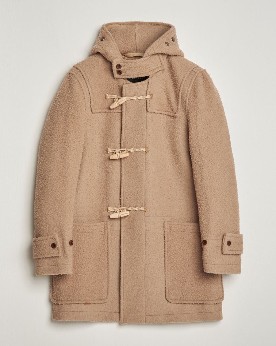 Herren | Jacken | Gloverall | Monty Casentino Wool Duffle Coat Camel