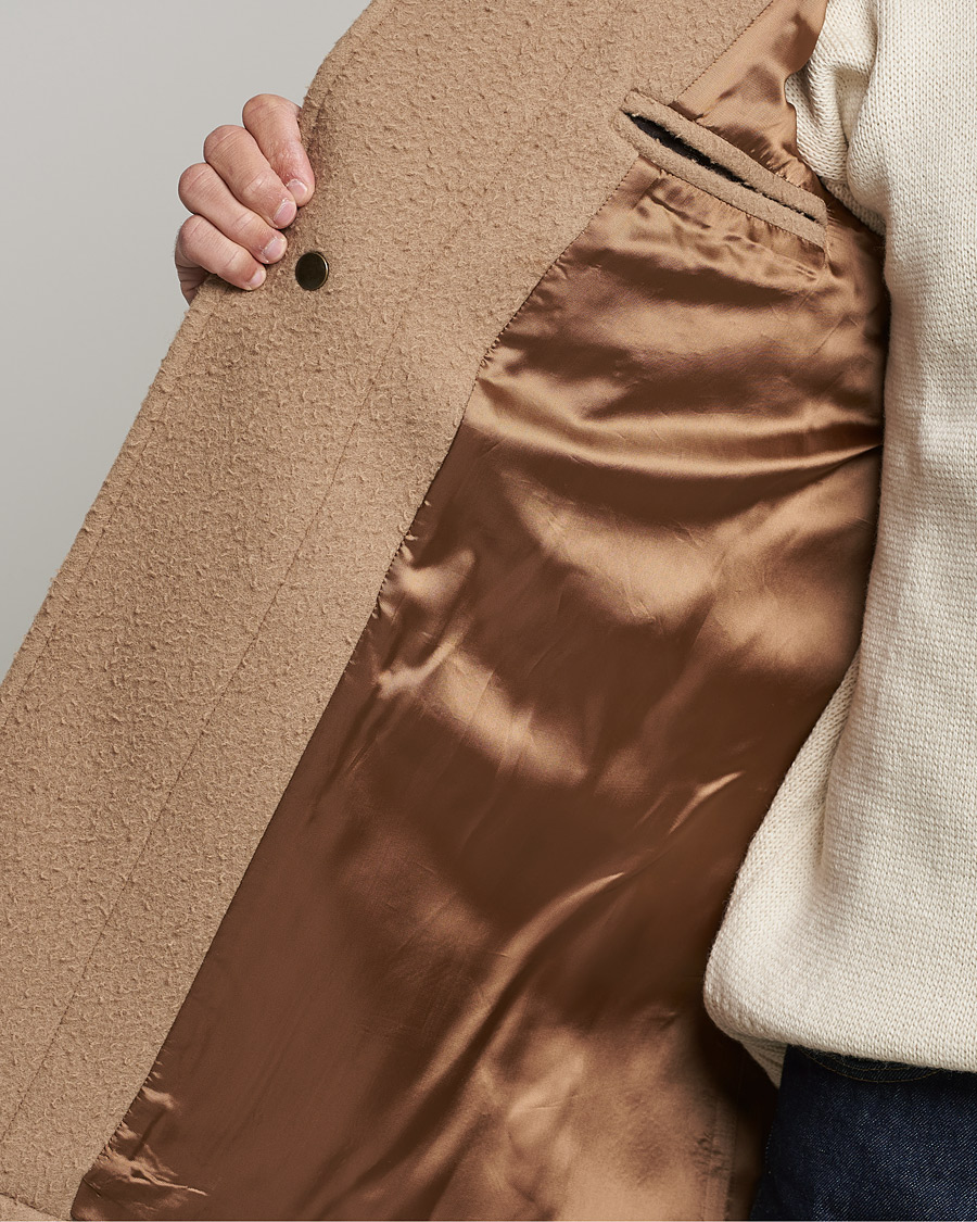 Herren | Jacken | Gloverall | Monty Casentino Wool Duffle Coat Camel