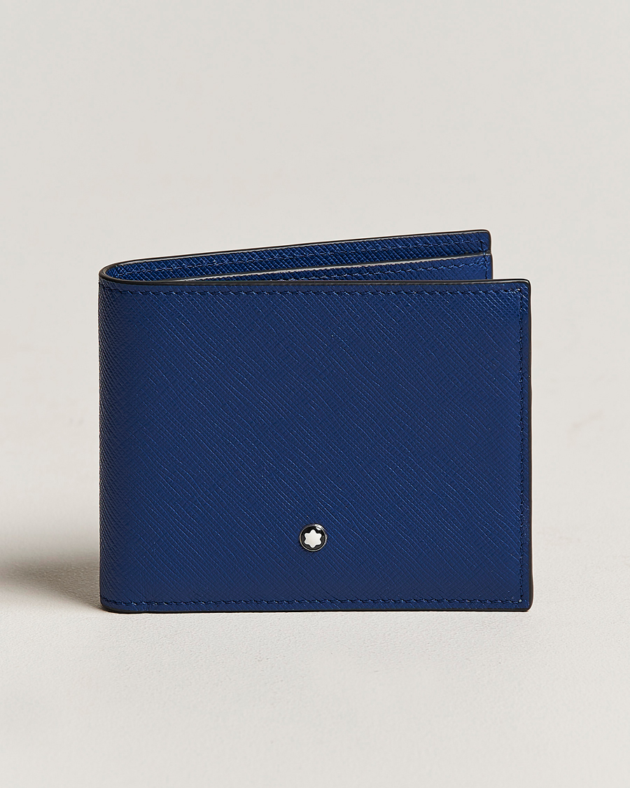 Herren | Montblanc Sartorial Wallet 6cc Blue | Montblanc | Sartorial Wallet 6cc Blue