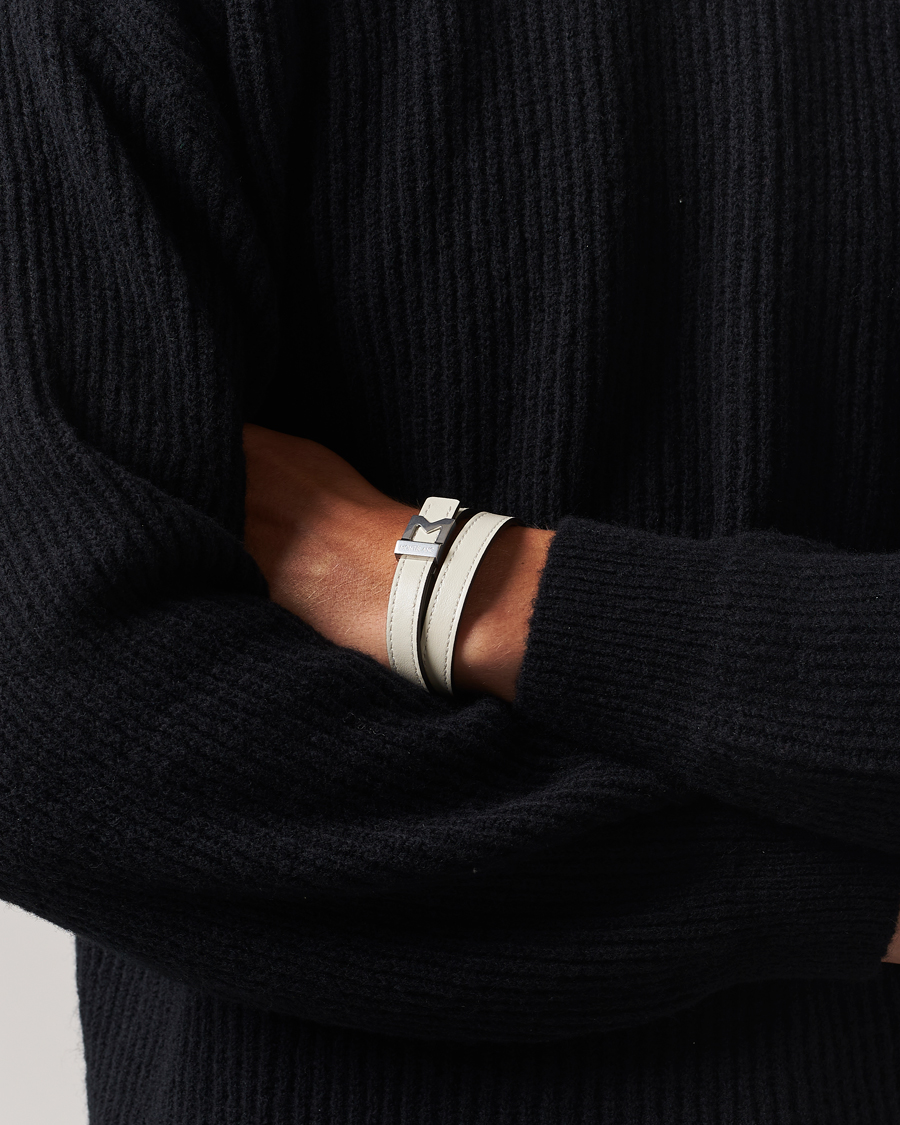 Herren | Montblanc Bracelet Steel M Logo Ivory | Montblanc | Bracelet Steel M Logo Ivory