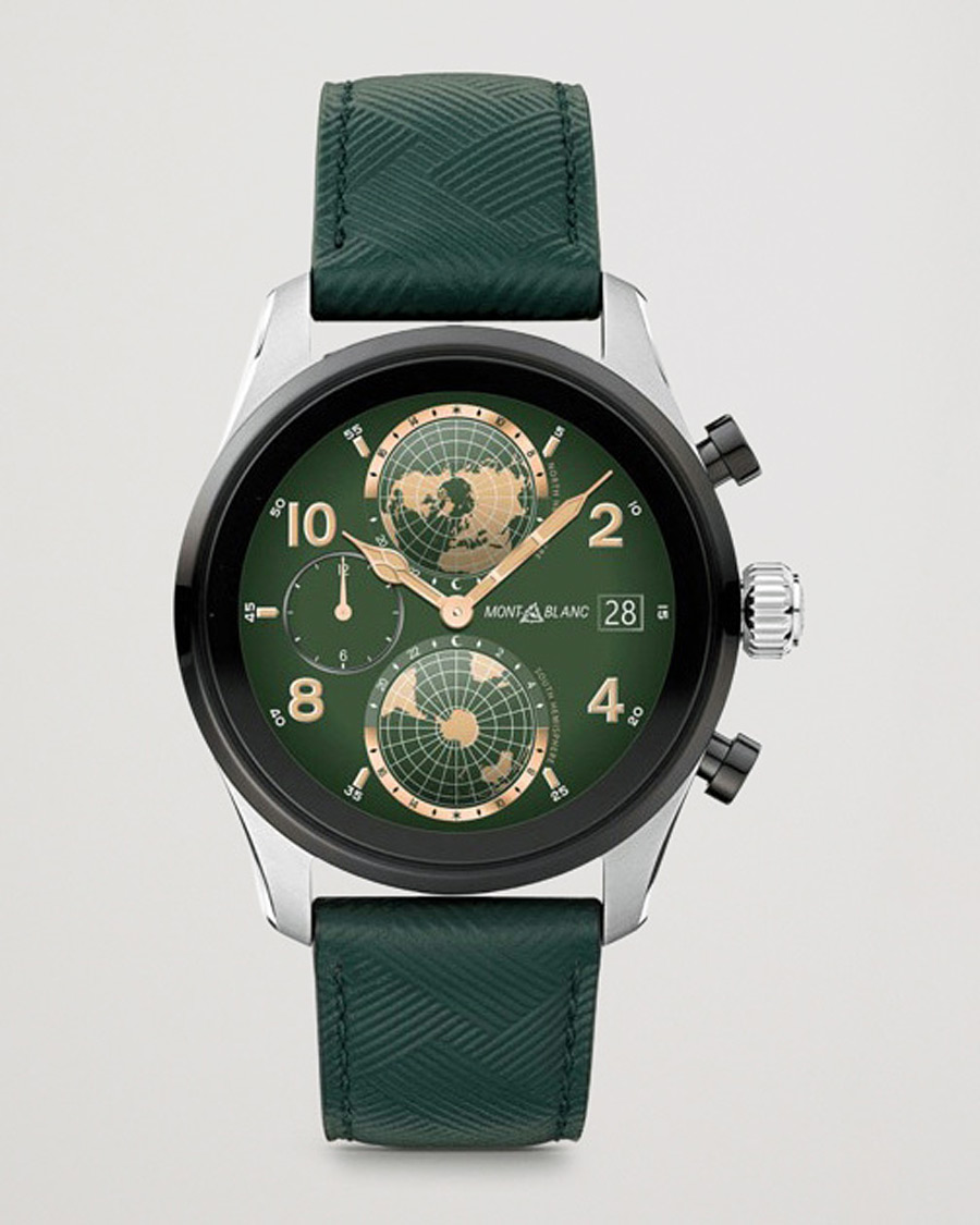 Herren | Gummiband | Montblanc | Summit 3 Smartwatch Bicolor Titanium