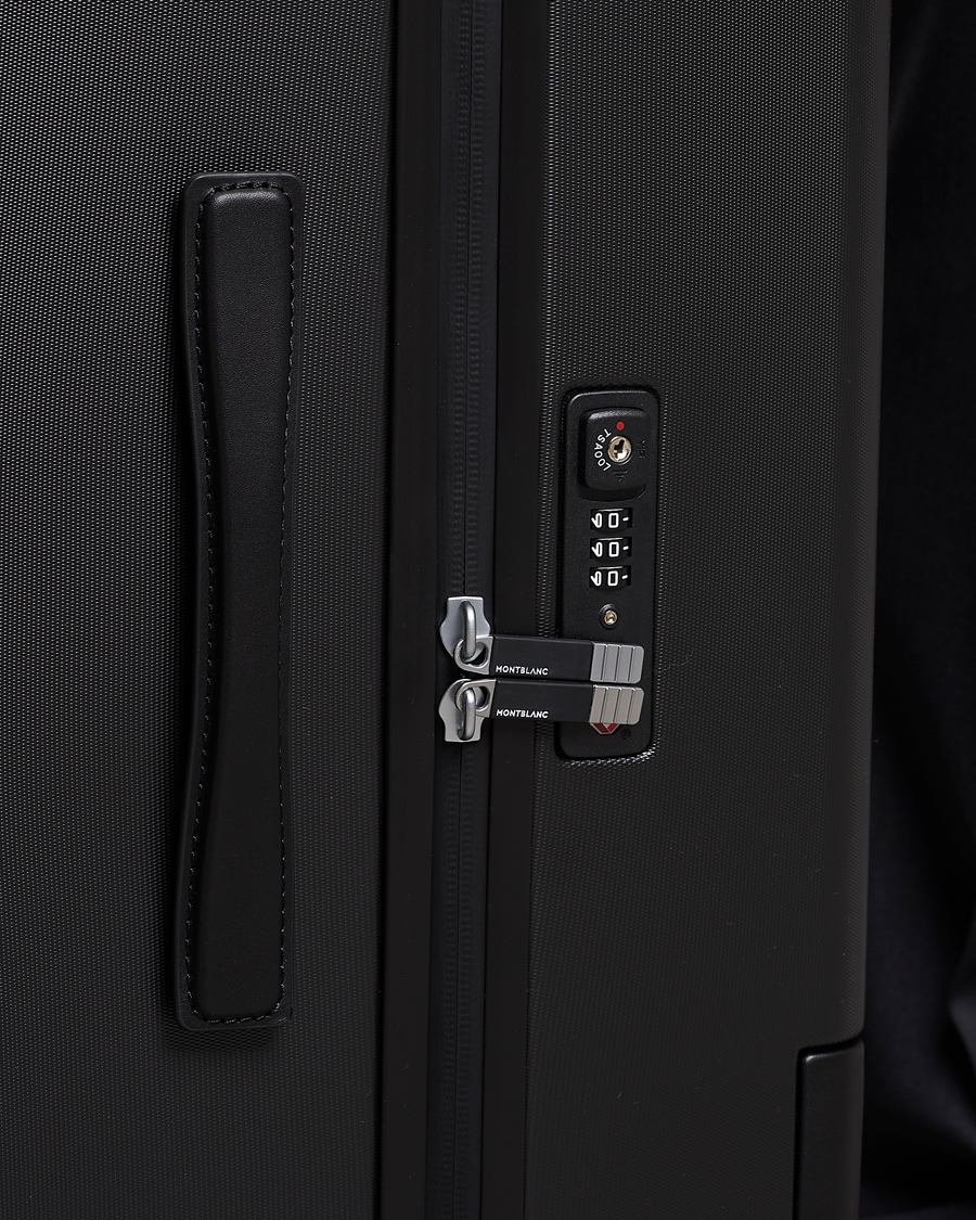 Herren | Montblanc Trolley Medium/Large 4 Wheels Black | Montblanc | Trolley Medium/Large 4 Wheels Black