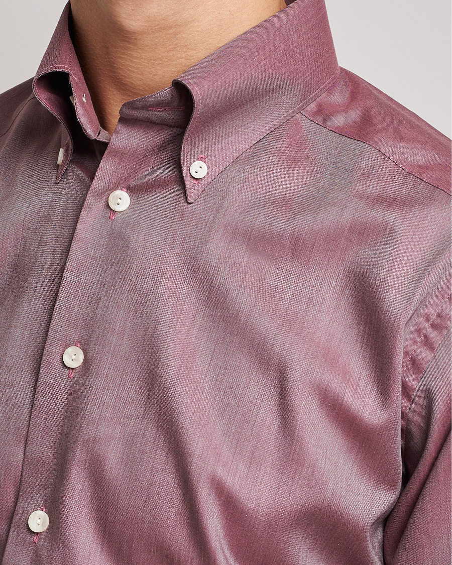 Herren | Hemden | Eton | Wrinkle Free Button Down Oxford Shirt Red