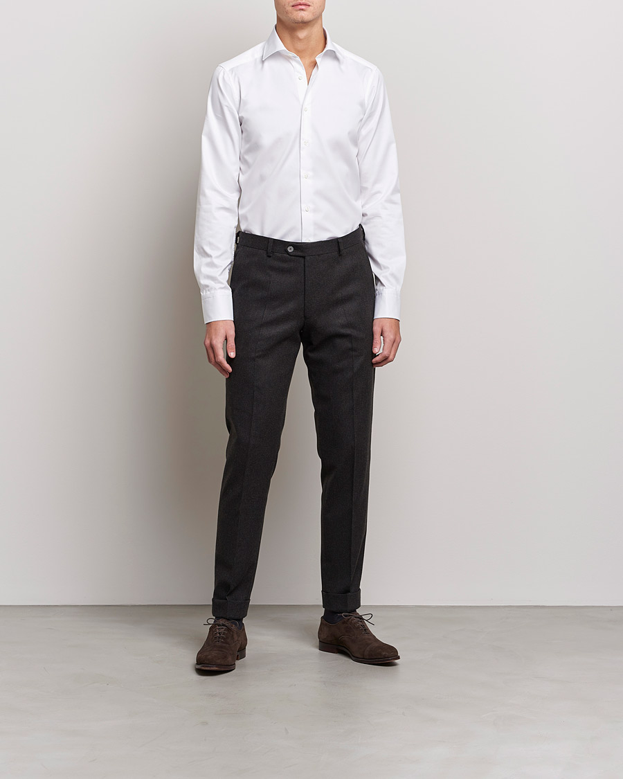 Men |  | Stenströms | Superslim Plain Shirt White