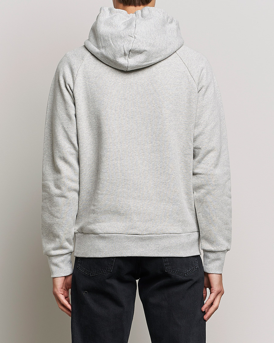 Herren | Pullover | A Day's March | Lafayette Organic Cotton Hoodie Grey Melange