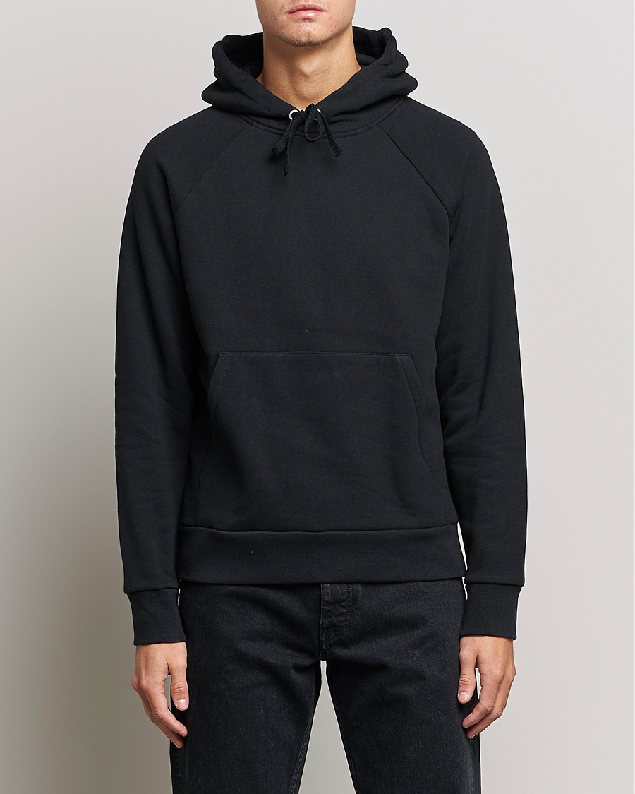 Herren | Pullover | A Day's March | Lafayette Organic Cotton Hoodie Black
