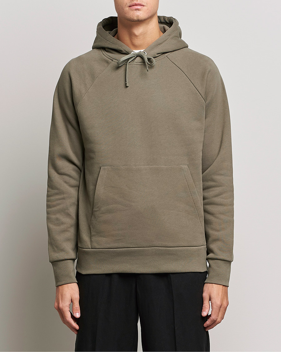 Herren | Pullover | A Day's March | Lafayette Organic Cotton Hoodie Army