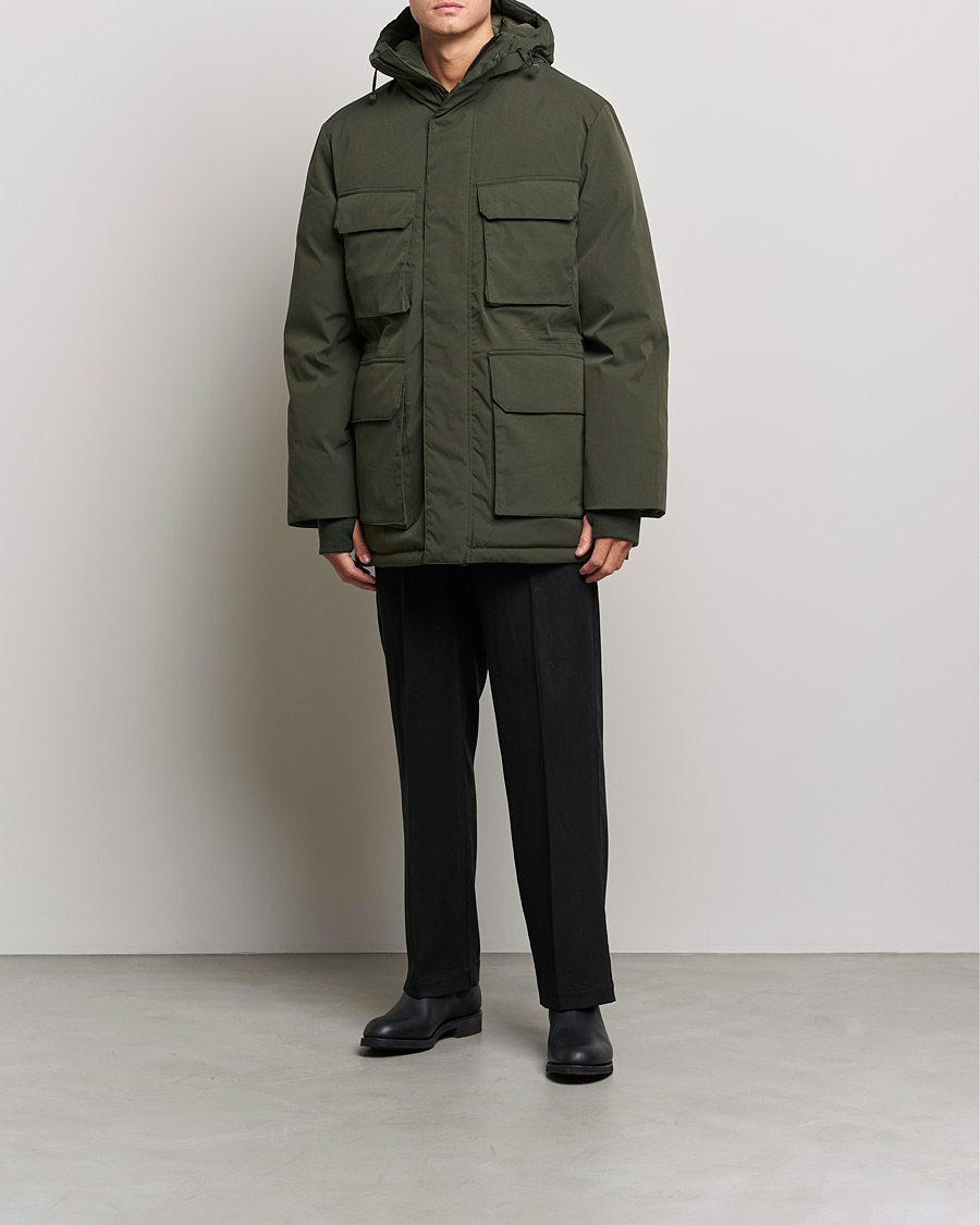 Herren | Jacken | A Day's March | Caraz Puffer Parka Olive