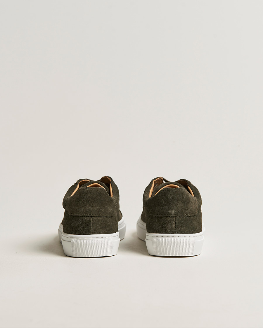 Herren | A Day's March Suede Marching Sneaker Dark Olive | A Day's March | Suede Marching Sneaker Dark Olive