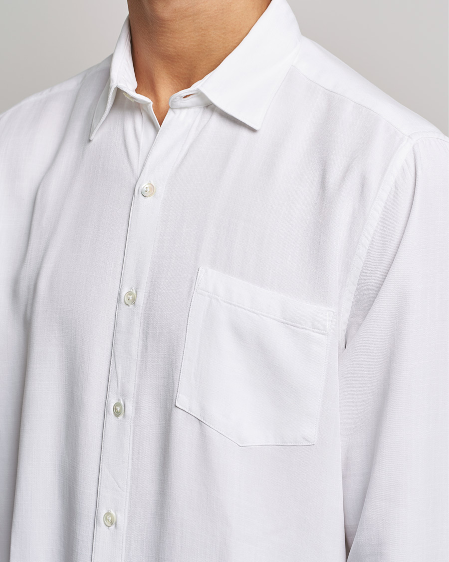 Herren | Hemden | A Day's March | Daintree Lyocell Shirt White