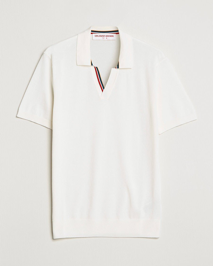 Herren | Poloshirts | Orlebar Brown | Horton OB Tipping Organic Cotton Polo Cloud