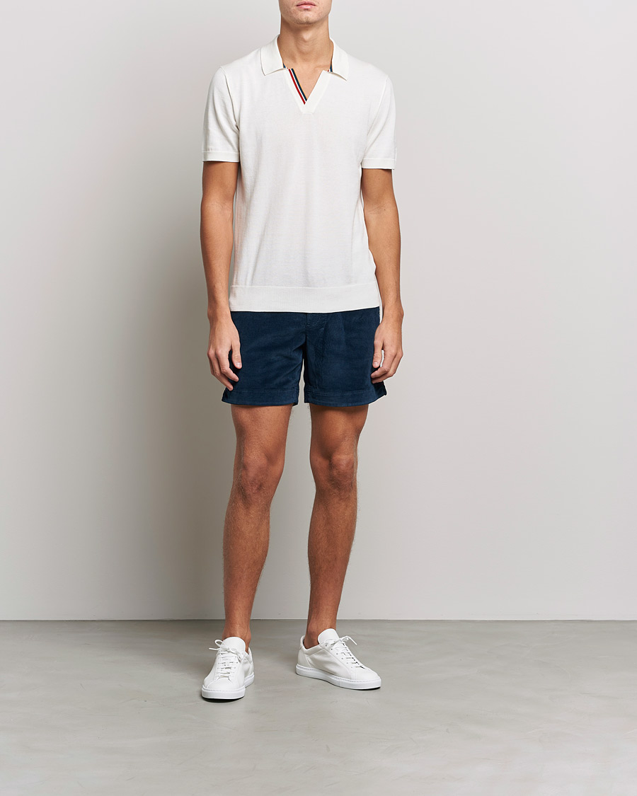 Herren | Poloshirts | Orlebar Brown | Horton OB Tipping Organic Cotton Polo Cloud