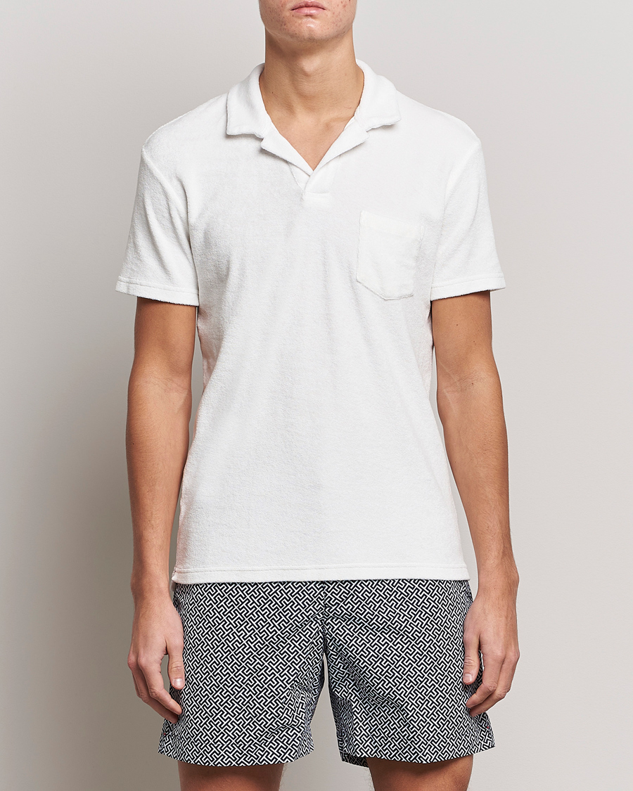 Herren | Poloshirts | Orlebar Brown | Terry Polo Sea Mist