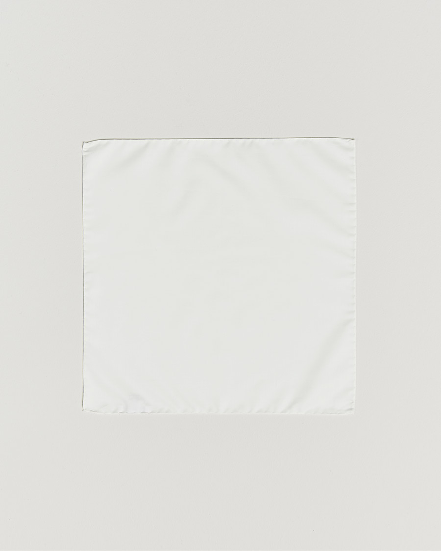 Herren | Einstecktücher | Stenströms | Handkerchief Cotton White
