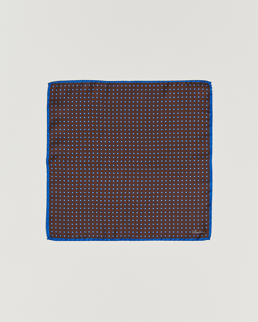 Herren | Einstecktücher | Stenströms | Silk Handkerchief Wine