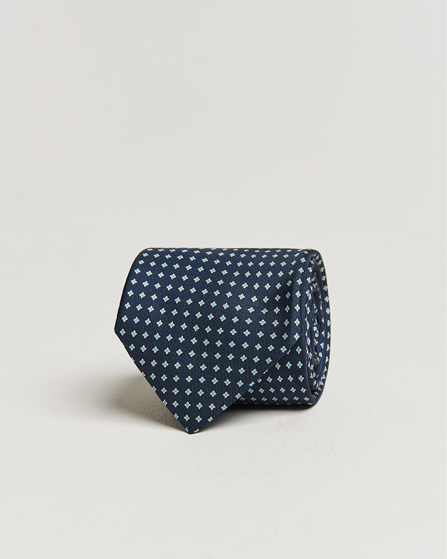Herren | Stenströms Silk Tie Navy | Stenströms | Silk Tie Navy