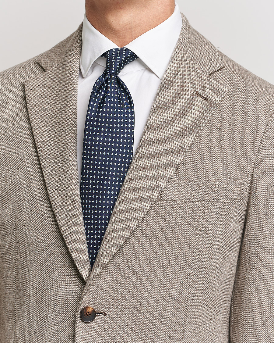 Herren | Stenströms Silk Tie Navy | Stenströms | Silk Tie Navy