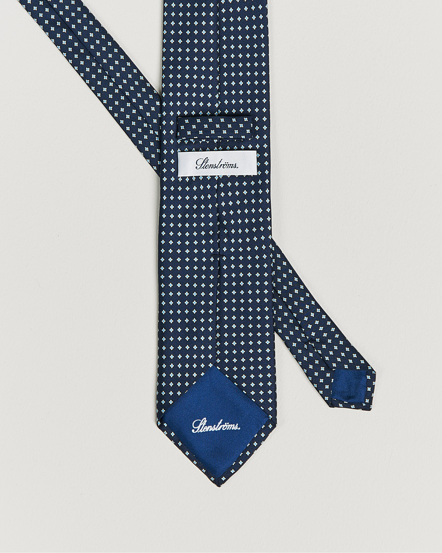 Herren | Stenströms Silk Tie Navy | Stenströms | Silk Tie Navy