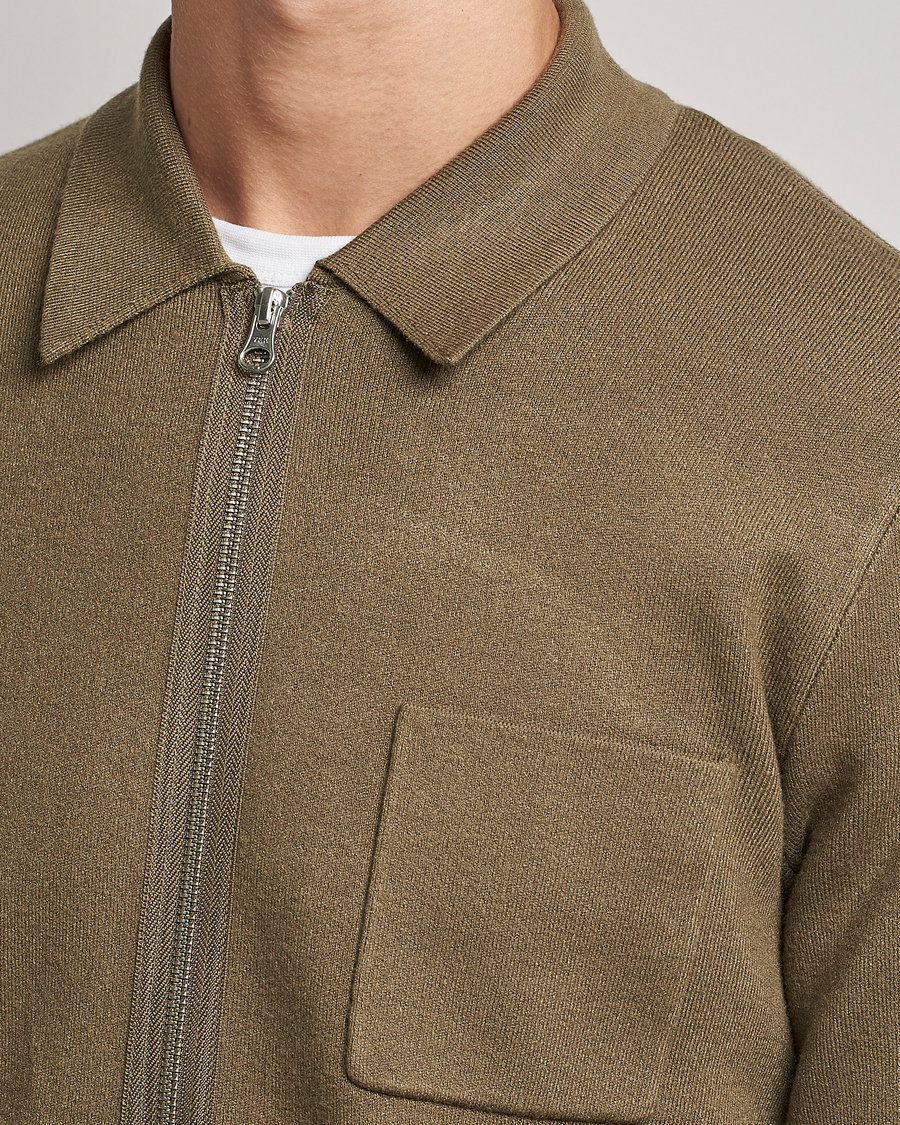 Herren | Pullover | Samsøe Samsøe | Samsøe & Samsøe Guna Full Zip Stone Grey