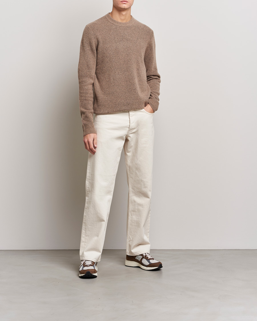 Herren | Pullover | Samsøe Samsøe | Samsøe & Samsøe Butler Yak Crew Neck Stone Grey