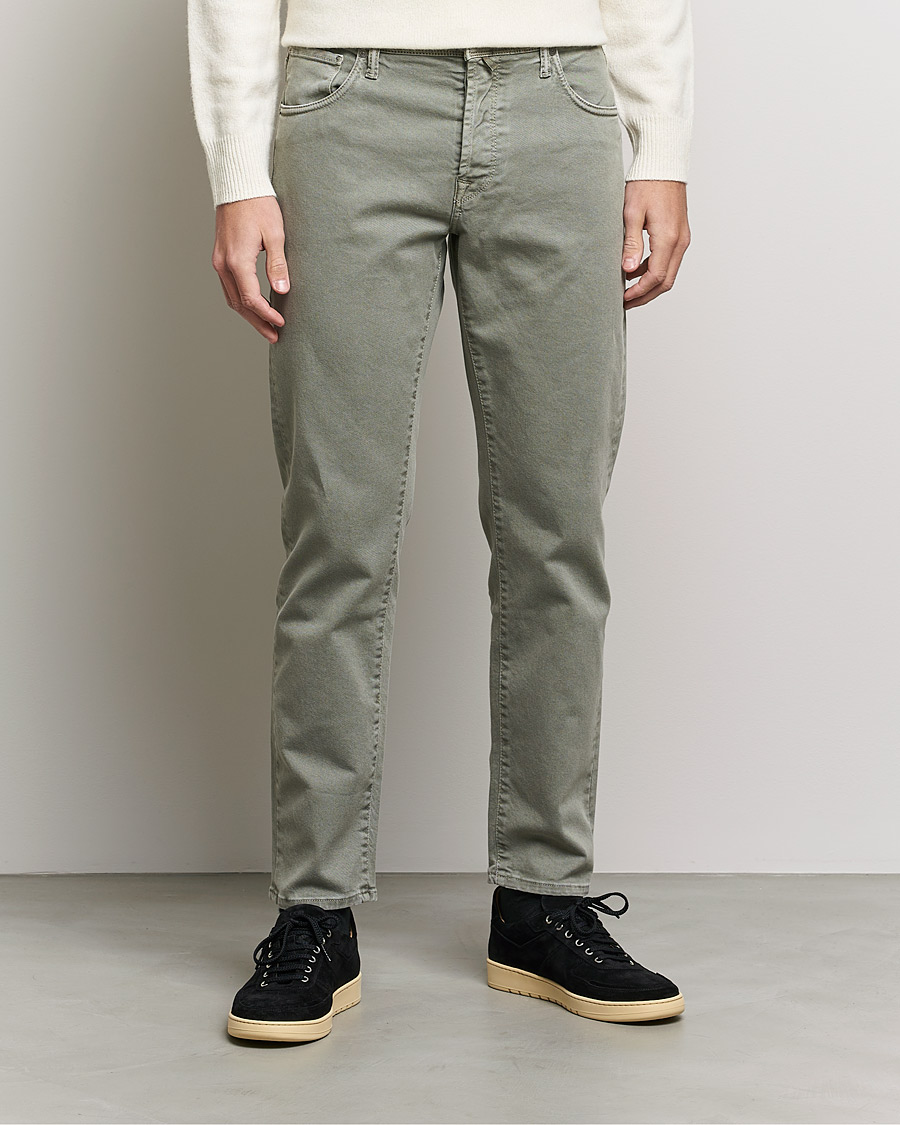 Herren | Hosen | Incotex | Bull Denim 5-Pocket Pants Green